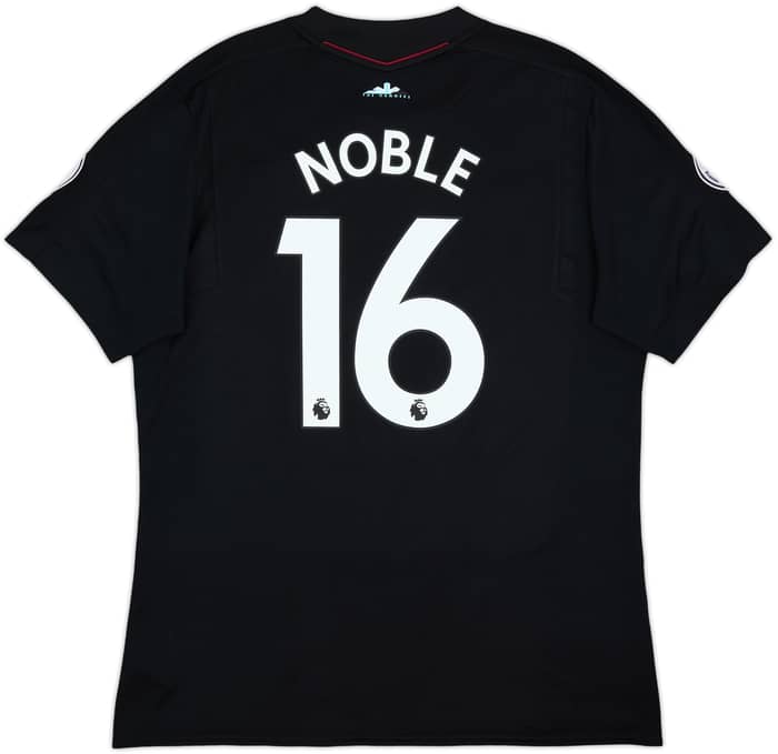 2017-18 West Ham Away Shirt Noble #16 - 7/10 - (XL)