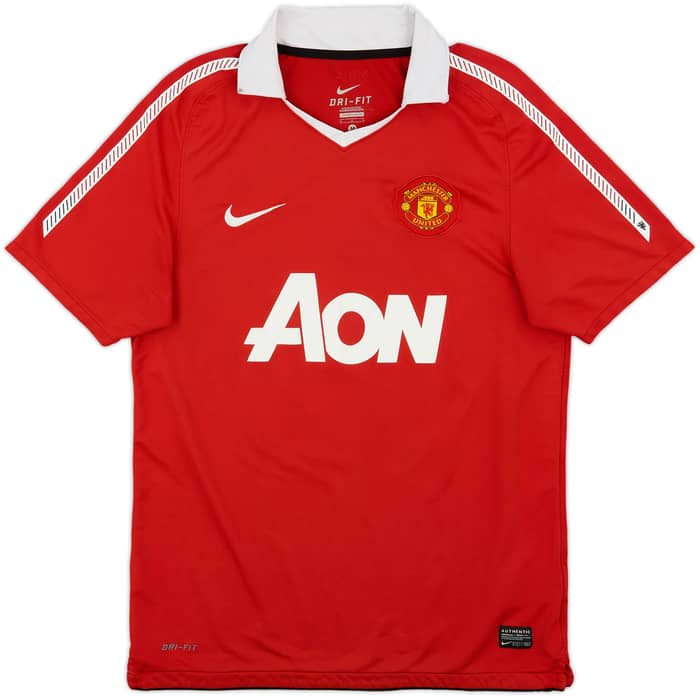 2010-11 Manchester United Home Shirt Rooney #10 - 7/10 - (M)