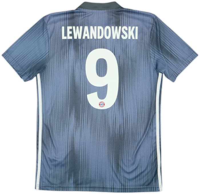 2018-19 Bayern Munich Third Shirt Lewandowski #9 - 9/10 - (S)