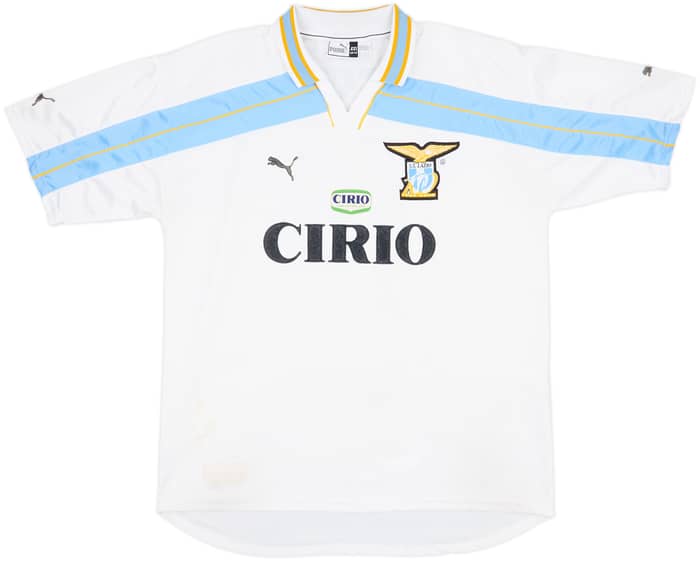 1999-00 Lazio Centenary Home Shirt Nesta #13 - 6/10 - (XXL)