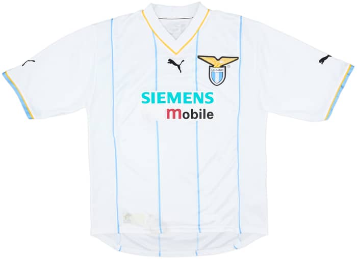 2001-02 Lazio European Home Shirt Claudio #7 - 6/10 - (L)