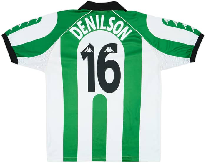 1998-99 Real Betis Home Shirt Denilson #16 - 6/10 - (XL)
