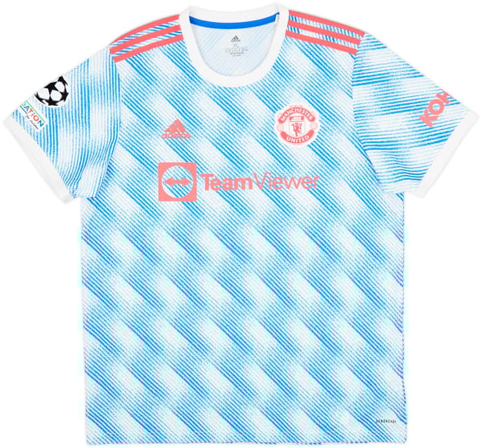 2021-22 Manchester United Away Shirt B.Fernandes #18 - 9/10 - (XL)