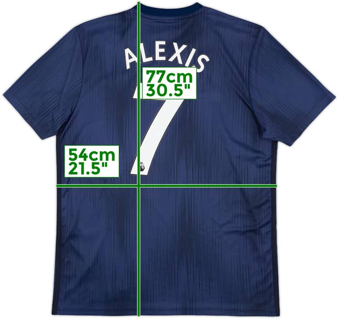2018-19 Manchester United Third Shirt Alexis #7 - 9/10 - (L)