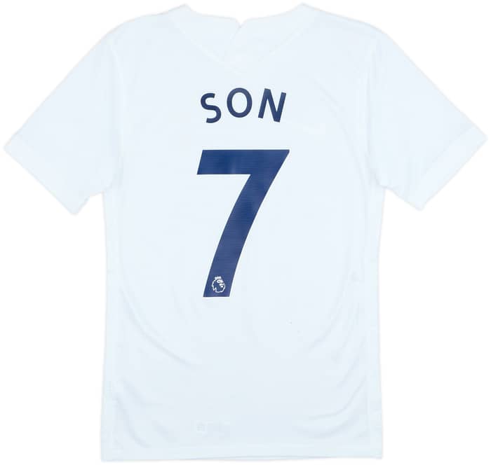 2021-22 Tottenham Home Shirt Son #7 - 9/10 - (XS)