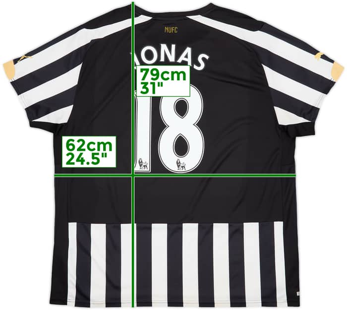 2014-15 Newcastle Home Shirt Jonas #18 - 5/10 - (XL)