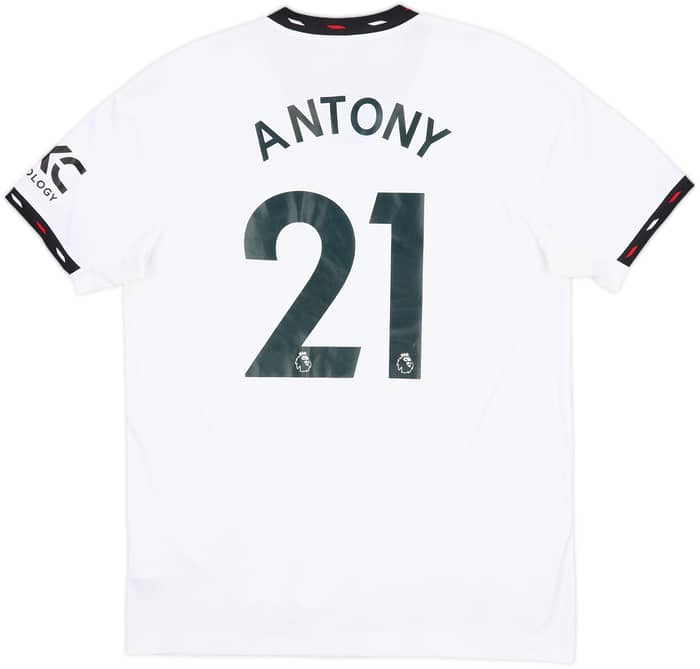 2022-23 Manchester United Away Shirt Antony #21 - 8/10 - (L)