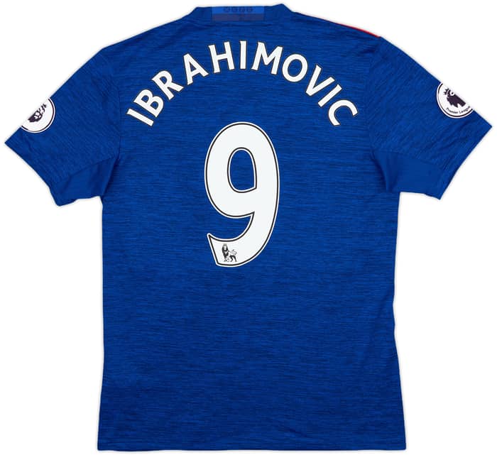 2016-17 Manchester United Away Shirt Ibrahimovic #9 - 5/10 - (S)