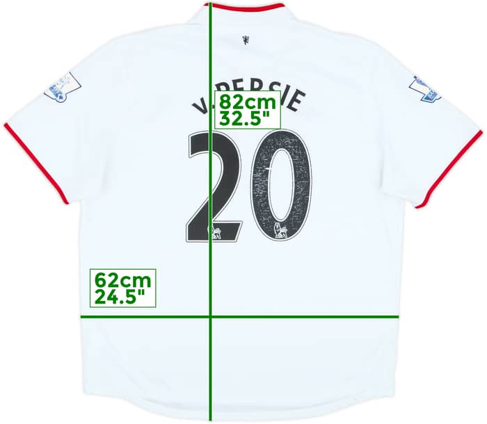 2012-14 Manchester United Away Shirt v.Persie #20 - 5/10 - (XXL)