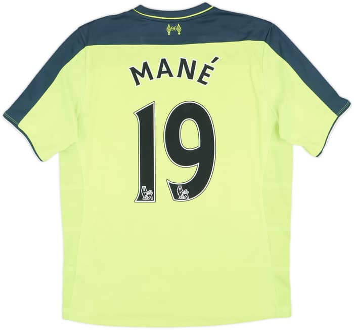 2016-17 Liverpool Third Shirt Mane #19 - 6/10 - (M)