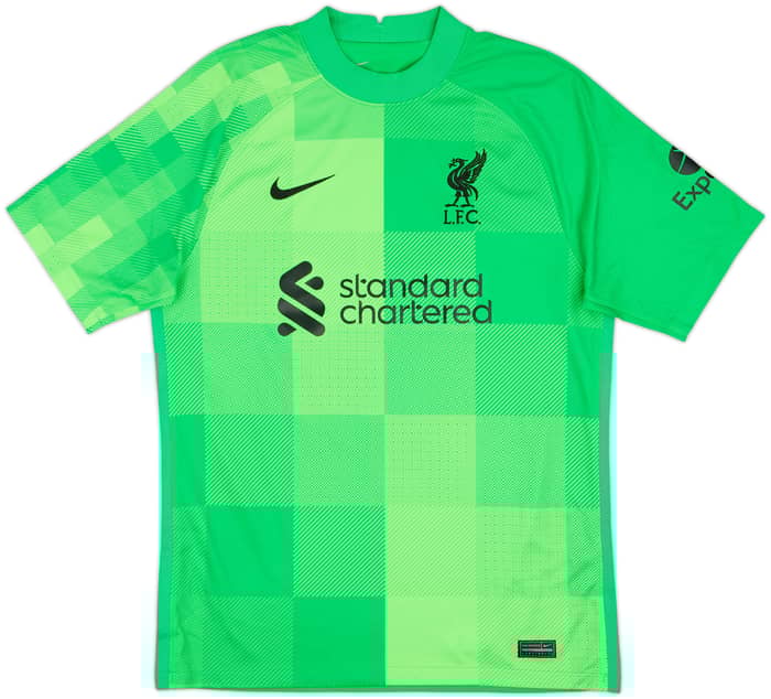 2021-22 Liverpool GK Shirt A.Becker #1 - 10/10 - (M)