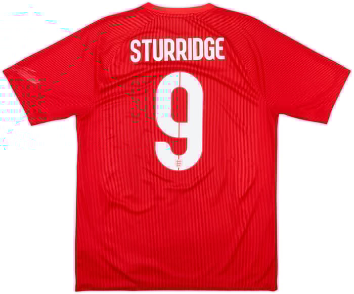 2014-15 England Away Shirt Sturridge #9 - 6/10 - (M)
