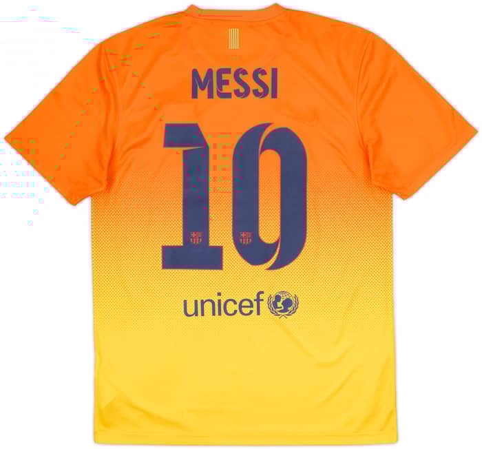 2012-13 Barcelona Basic Away Shirt Messi #10 - 10/10 - (M)