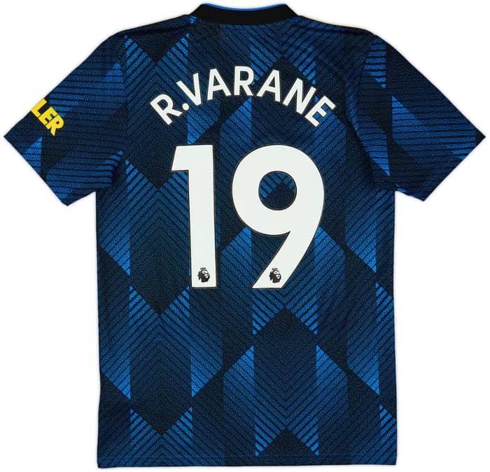 2021-22 Manchester United Third Shirt R.Varane #19 - 8/10 - (S)
