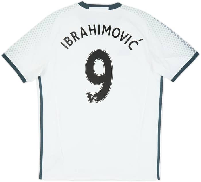 2016-17 Manchester United Third Shirt Ibrahimovic #9 (M)