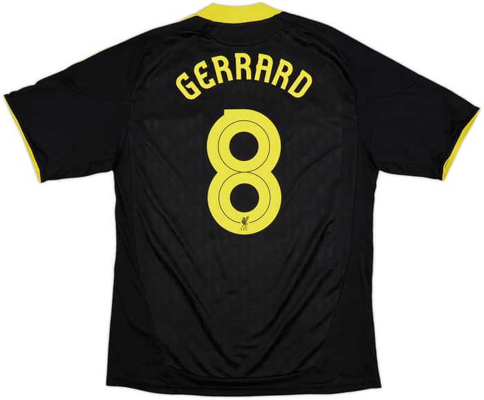 2010-11 Liverpool Third Shirt Gerrard #8 - 7/10 - (L)