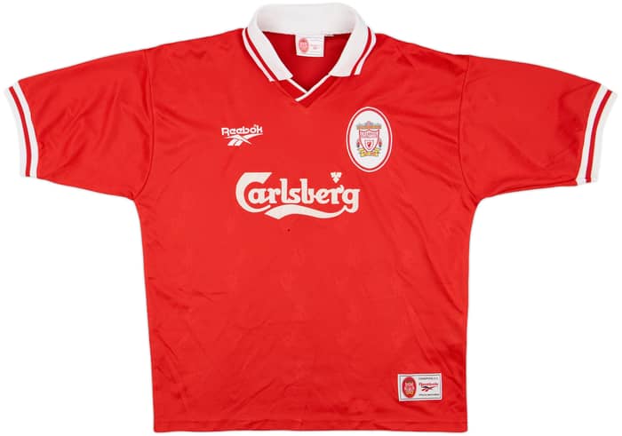 1996-98 Liverpool Home Shirt - 5/10 - (L)