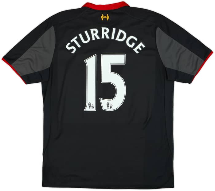 2014-15 Liverpool Third Shirt Sturridge #15 - 7/10 - (L)