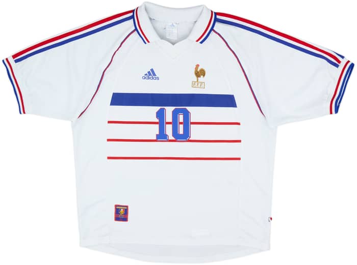 1998 France Away Shirt Zidane #10 - 9/10 - (XL)