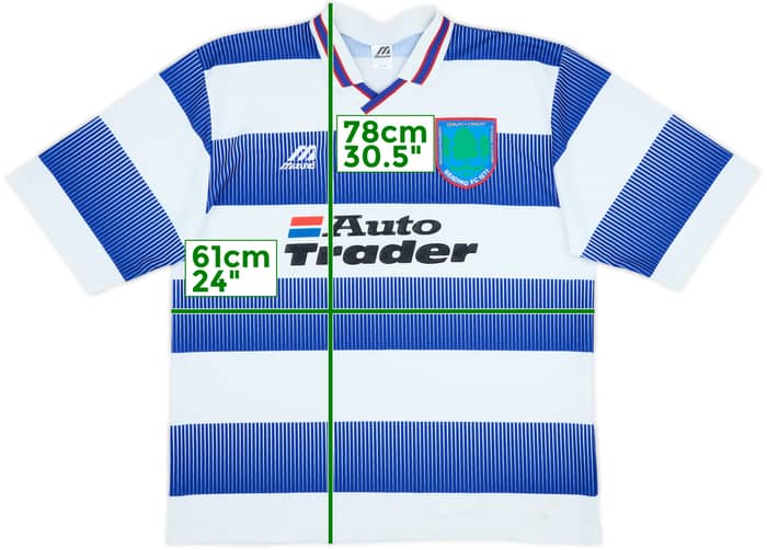 1996-97 Reading '100 Years' Home Shirt - 8/10 - (XL)