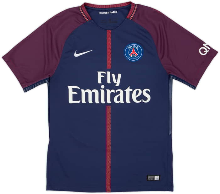 2017-18 Paris Saint-Germain Home Shirt DiMaria #11 - 8/10 - (S)