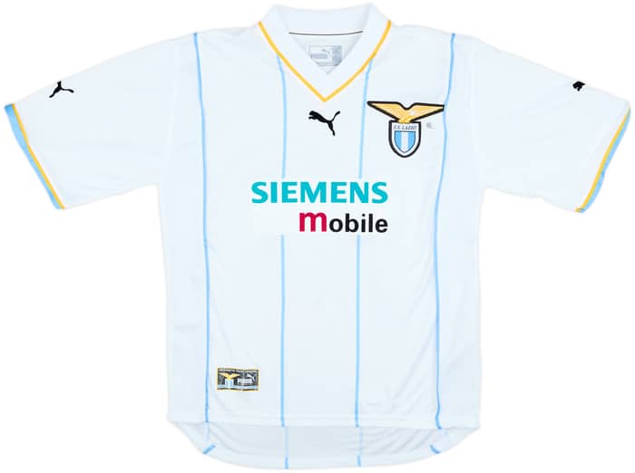 2001-02 Lazio European Home Shirt Nesta #13 - 8/10 - (S)