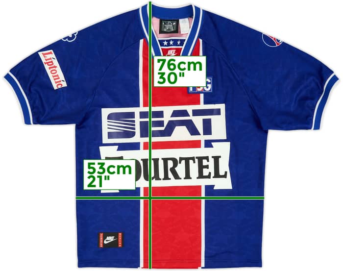 1994-95 Paris Saint-Germain Home Shirt - 8/10 - (M)