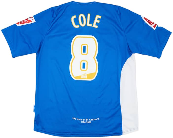 2006-07 Birmingham Home Shirt Cole #8 - 8/10 - (M)