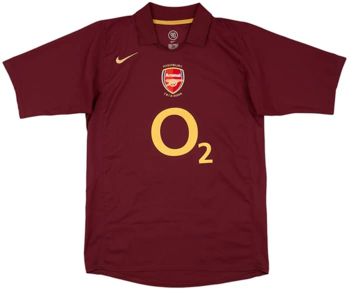 2005-06 Arsenal Home Shirt Fabregas #15 - 8/10 - (M)
