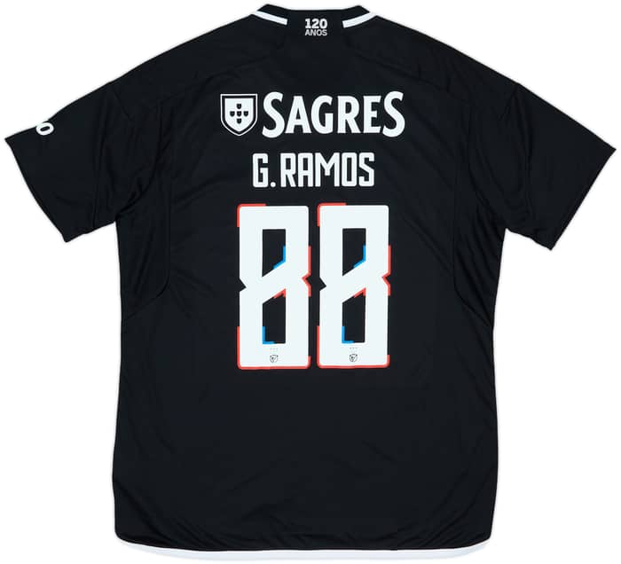 2023-24 Benfica Away Shirt G. Ramos #88 (XL)