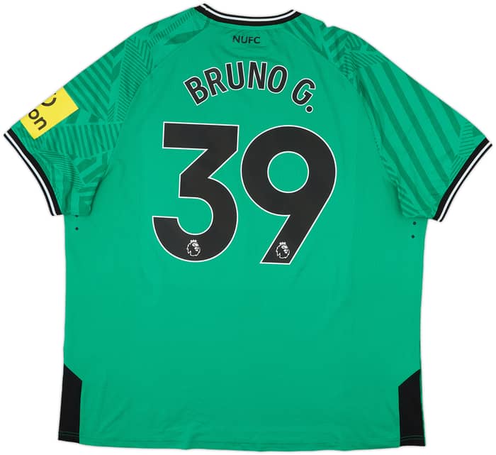 2023-24 Newcastle Authentic Away Shirt Bruno G. #39 - 10/10 - (3XL)
