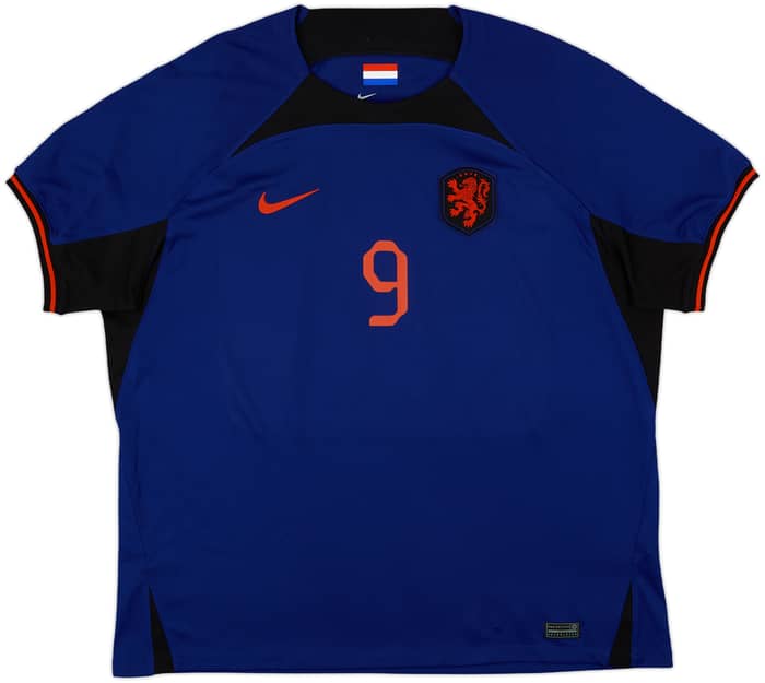 2022-23 Netherlands Away Shirt Gakpo #9 - 10/10 - (XXL)