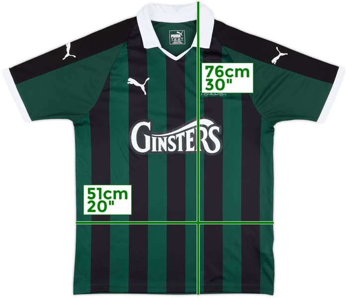 2018-19 Plymouth Argyle Home Shirt - 6/10 - (L)
