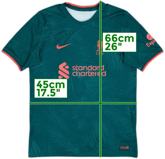 2022-23 Liverpool Third Shirt - 5/10 - (XL.Boys)