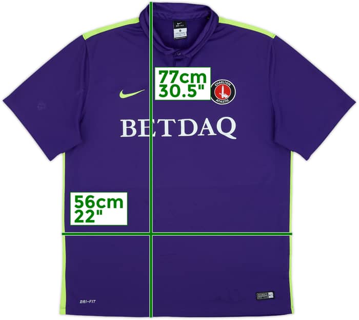 2015-16 Charlton Athletic Third Shirt - 6/10 - (XL)
