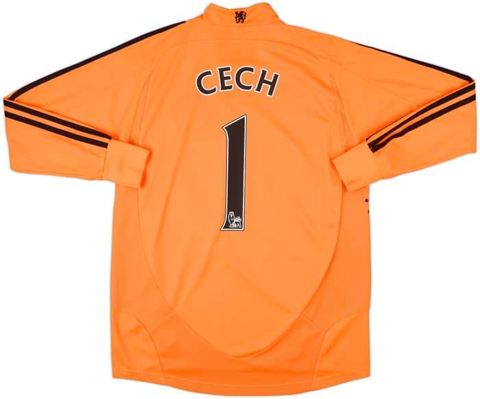 2008-09 Chelsea GK Shirt Cech #1 - 8/10 - (XL.Boys)