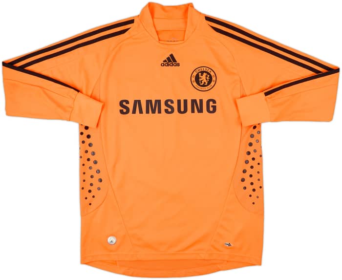 2008-09 Chelsea GK Shirt Cech #1 - 8/10 - (XL.Boys)