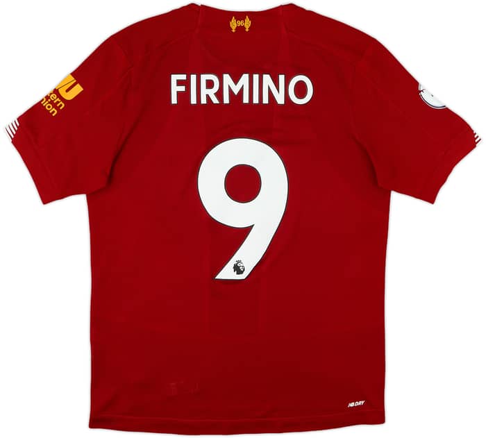 2019-20 Liverpool Home Shirt Firmino #9 - 7/10 - (S)