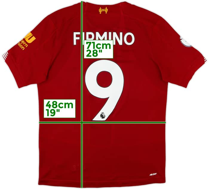 2019-20 Liverpool Home Shirt Firmino #9 - 7/10 - (S)