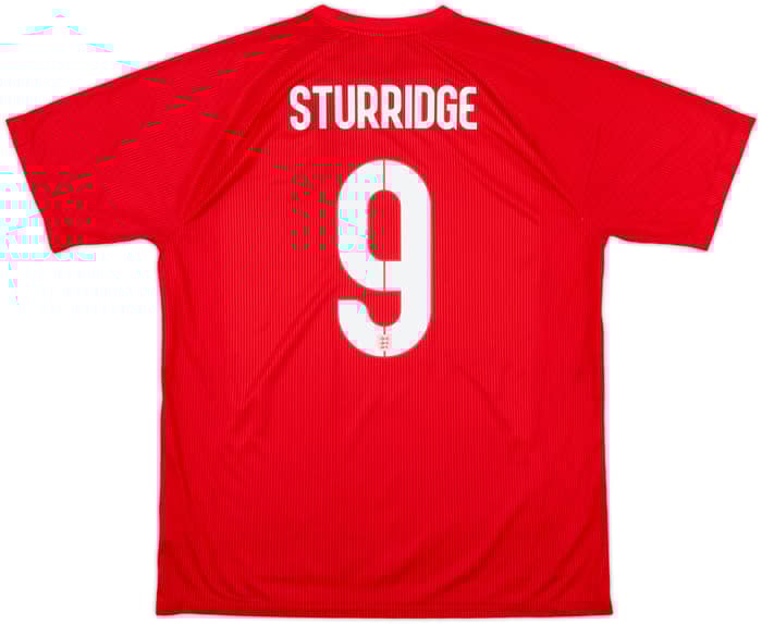 2014-15 England Away Shirt Sturridge #9 - 10/10 - (XL)