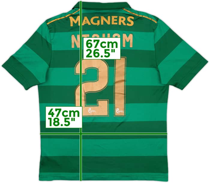2017-18 Celtic 'Lisbon Lions 50th Anniversary' Away Shirt Ntcham #21 - 8/10 - (S)