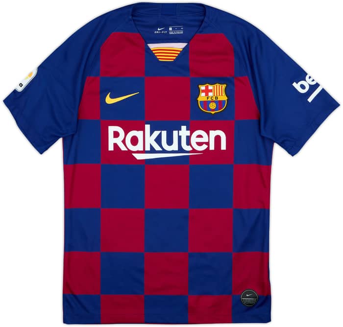 2019-20 Barcelona Home Shirt Messi #10 - 8/10 - (S)
