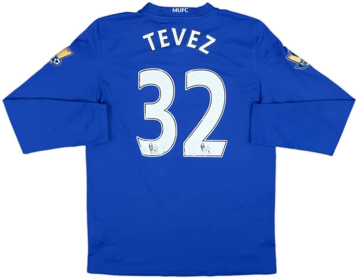 2008-09 Manchester United Third L/S Shirt Tevez #32 - 5/10 - (S)
