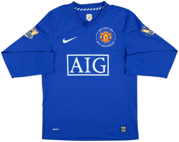 2008-09 Manchester United Third L/S Shirt Tevez #32 - 5/10 - (S)