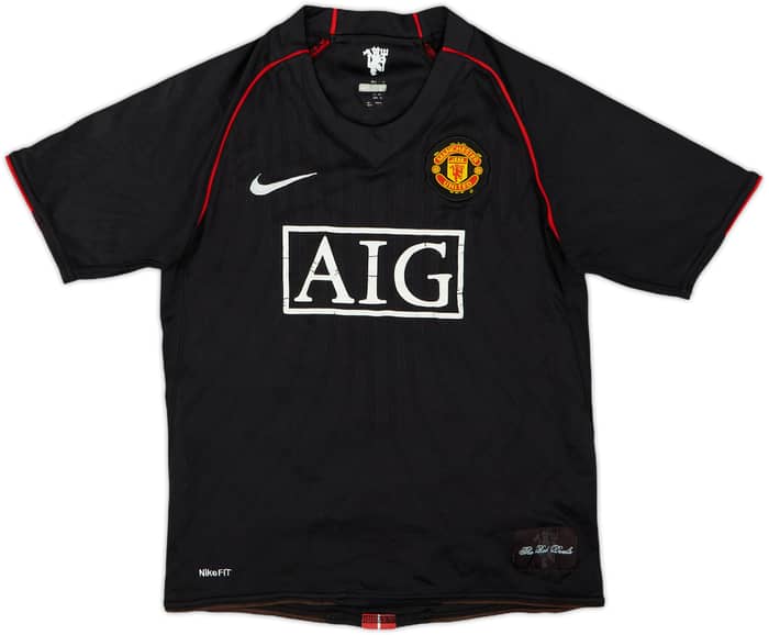 2007-08 Manchester United Away Shirt Rooney #10 - 7/10 - (L.Boys)