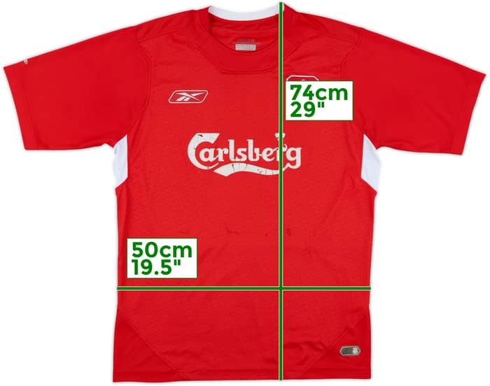 2004-06 Liverpool Home Shirt - 4/10 - (M)