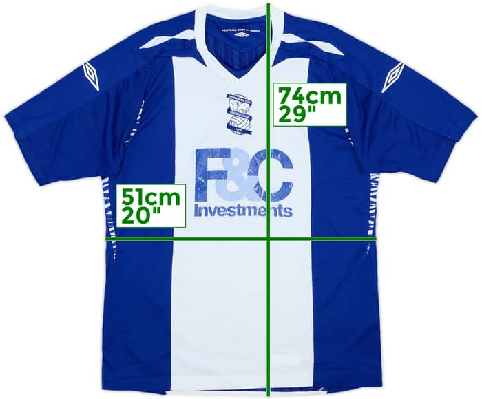 2007-08 Birmingham Home Shirt - 4/10 - (M)
