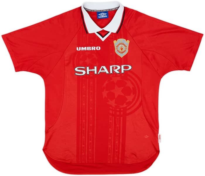 1997-00 Manchester United CL Shirt - 4/10 - (M)