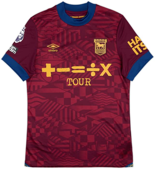 2024-25 Ipswich Match Issue Away Shirt Chaplin #10