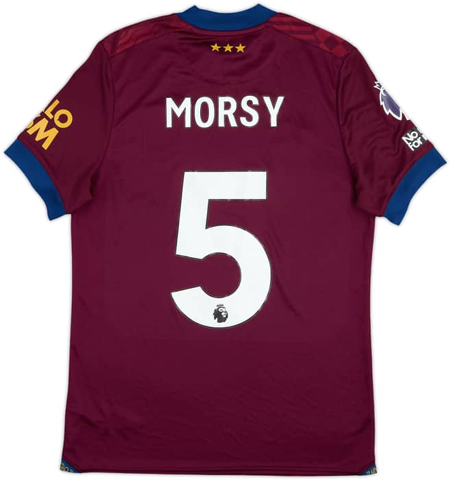 2024-25 Ipswich Match Issue Away Shirt Morsy #5